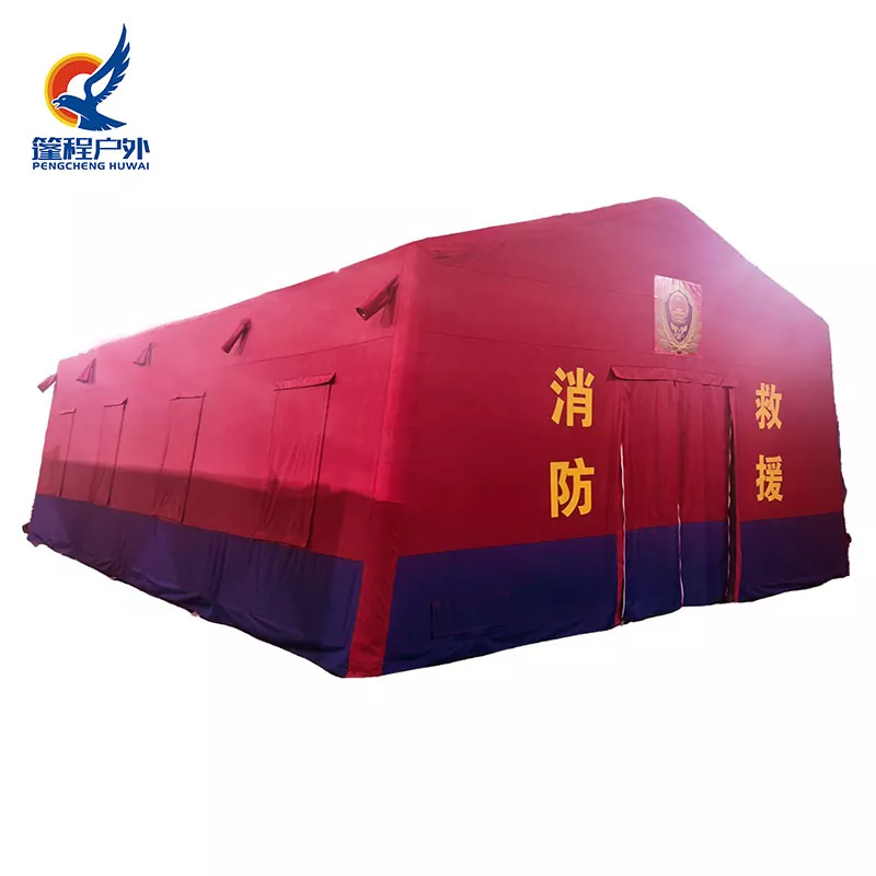 Opblaasbare brandbestrijdingstent